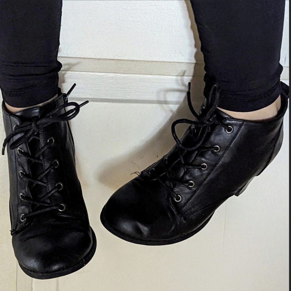Black booties